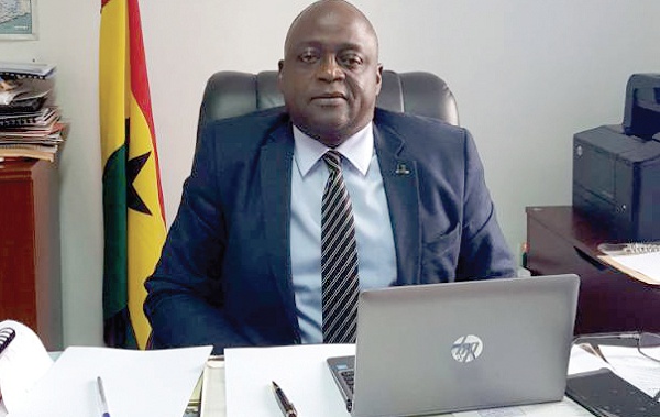 CEO of the Ghana Railway Development Authority, Richard Diedong Dombo