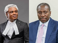 Ross Osei Owusu (L) and Alexander Afenyo-Markin (R)