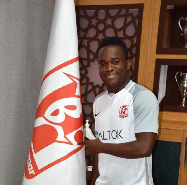 The 25-year-old moved on a free transfer after completing a deal with Umraniyespor