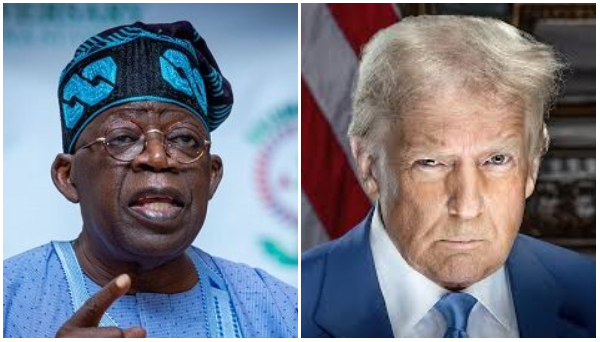 Bola Ahmed Tinubu and Donald Trump