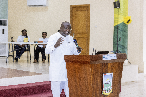 Professor Bernard Kumi Boateng, Dean Faculty of Geosciences and Environmental Studies