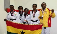 Ghana picked three silver and three bronze medals at the maiden International Taekwondo Championship