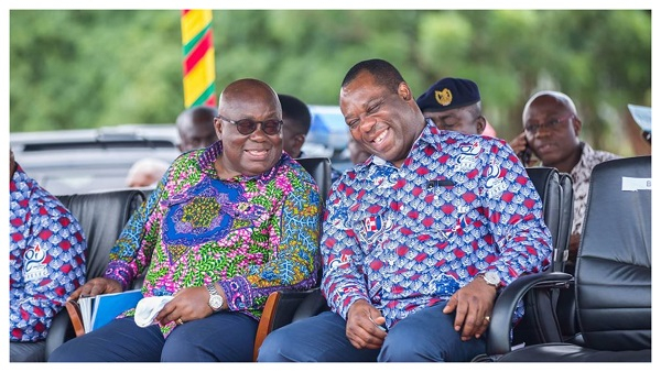 President Nana Addo Dankwa Akufo-Addo and Dr. Matthew Opoku Prempeh