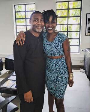 Late Ebony and Dr Lawrence Tetteh