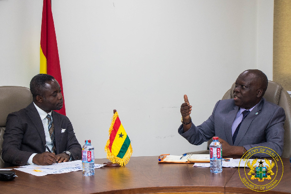 Kwabena Mintah Akandoh and Dr. Wilfred Ochan