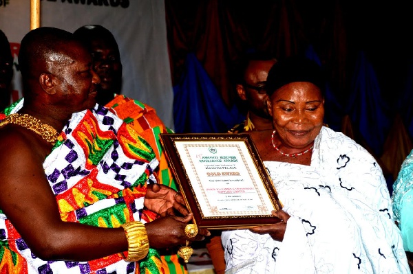 Mr Boris Baidoo was awarded for his contribution to the animal feeds distribution industry.
