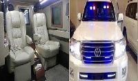 43 controversial presidential vehicles were allegedly imported into the country by NPP sympathizer