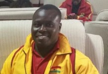 Abubakari Taylor, deputy coach of the national weightlifting team