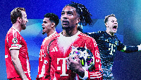Bayern Munich players celebrated their slim win over Real Madrid