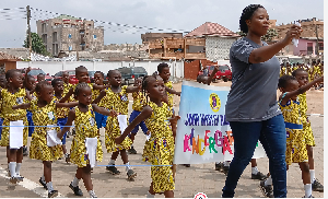 Pre-6th March Parade was to commemorate Ghana’s 68th Independence Anniversary