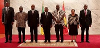 President of Mozambique and Ghana