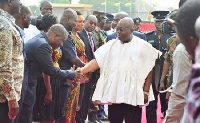 Nana Addo Dankwa Akufo-Addo is serving as Ghana's President until January 2021