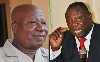 Allotey Jacobs (Left) and Sam Pee Yalley(R)