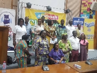 Gifty Sekyi-Bremansu together with other guest