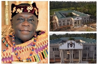 Nana Prah Agyensaim VI is building the fortress to promote tourism in Ghana