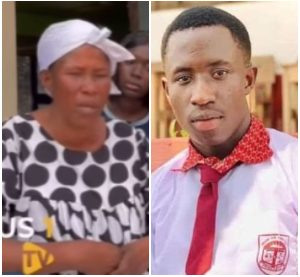 Late Kumawood actor C Confion and mother