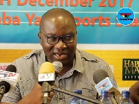 Suspended Director General of the National Sports Authority, Robert Sarfo Mensah
