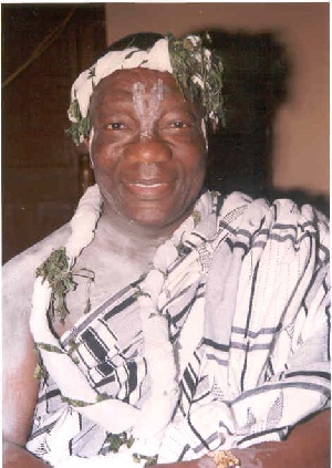 Nii Okaidja III, Gbese Mantse and Adonten of Ga State