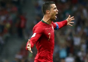 Cristiano Ronaldo scored a hat-trick in world Cup opener against Spain
