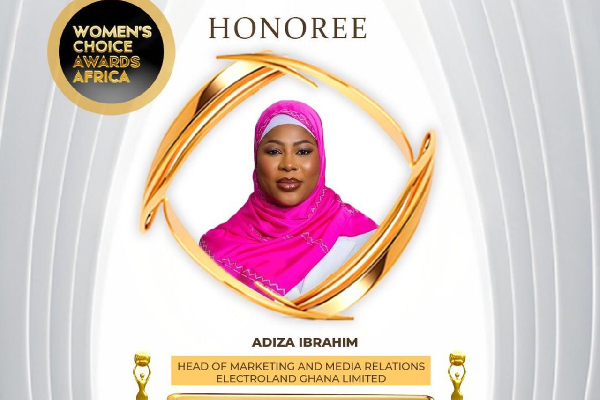 Adiza Ibrahim honoured at the 2025 edition of the Women’s Choice Awards Africa