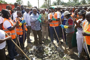Mahama National Sanitation Day5
