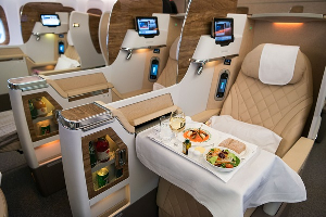 Emirates Flight First Class