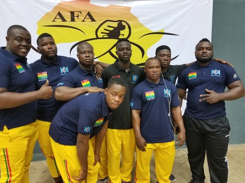 Ghana won 6 gold medals in day one of 2017 AFC