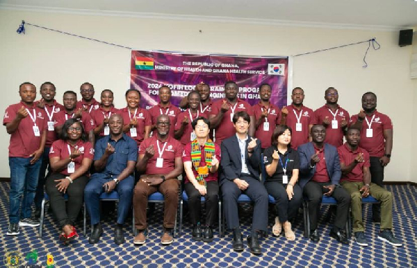 Participants of the 2024 local training programme for Ghanaian Biomedical Engineering Professionals