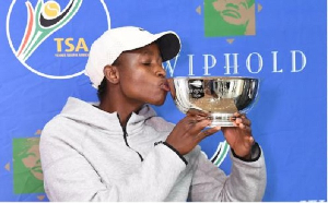 Three-time Grand Slam doubles champion Kgothatso Montjane