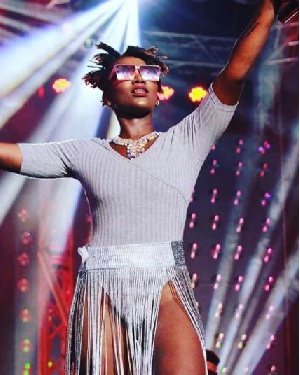 Ebony performing at the 4syte TV Awards