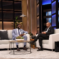 Kwame Sarfo in an interview with Steve Harvey