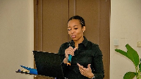 Dr  Zanetor Agyeman-Rawlings is the Minister of Environment, Science and Technology