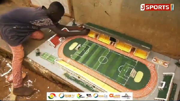 Axim Sports Stadium: 9-year old boy depicts significance of edifice