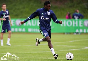 Baba Rahman was in action for Schalke