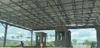 Renovation work ongoing at Bonsa tollbooth