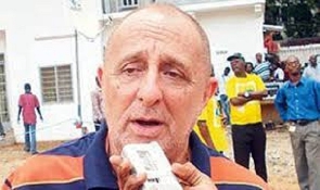 Former Hearts of Oak Chief Executive Harry Zakour