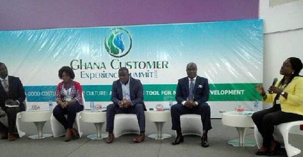 Business experts at the Ghana Customer Experience Summit