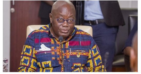 President Akufo-Addo assured the Chiefs his continuous support in maintaining peace in the area