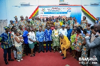 Vice President, Dr Mahamudu Bawumia at a consultative meeting with members of CIBA