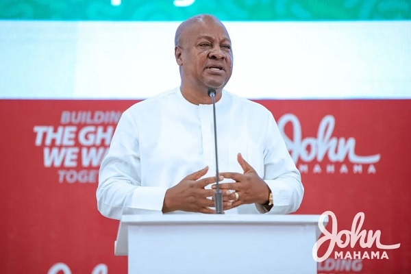 John Mahama is eyeing the presidential seat this year