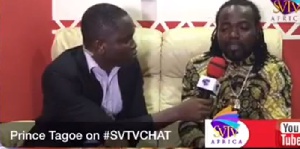 Prince Tagoe in an interview with SVTV