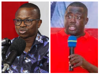 Eric Agyei (L) and Mustapha Gbande (R)
