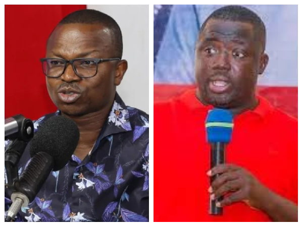 Eric Agyei (L) and Mustapha Gbande (R)