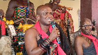 His Royal Majesty Awulae Blay IX, the President of Eastern Nzema Traditional Council