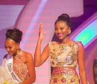Ruth Quashie, Miss Universe Ghana 2017 [right]