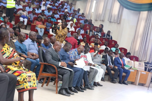 Attendees of the Youth in Agriculture Conference in a photo