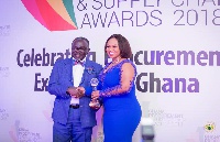 Sarah Adwoa Safo received the prestigious Sustainable Procurement Transformation Award.