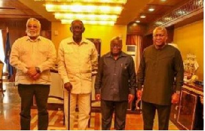 Former Presidents, Jerry John Rawlings, John Agyekum Kufuor and John Mahama were not present