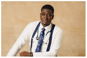 Dr Marcelinus Agbenyegah contested the 2020 NSMQ for Accra Academy