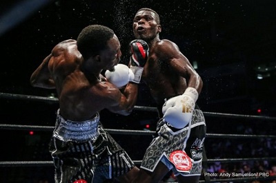 A scene from the Commey-Easer Jnr bout